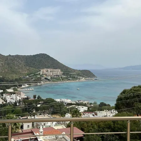 Charming Flat With Sea View Near Beach In Bodrum Daire